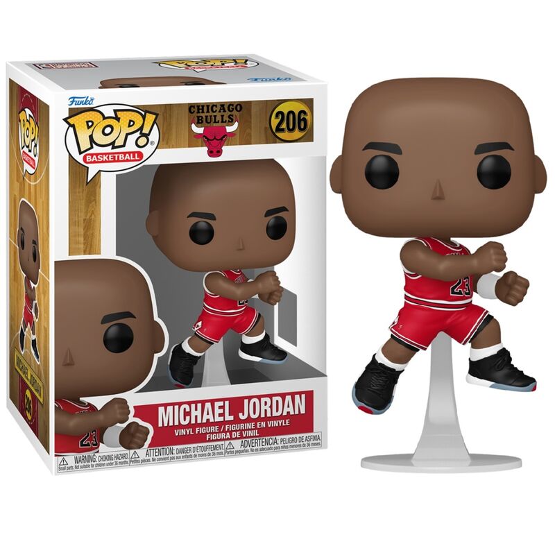 Funko pop! nba: chicago bulls - michael jordan celebrando "el último tiro"