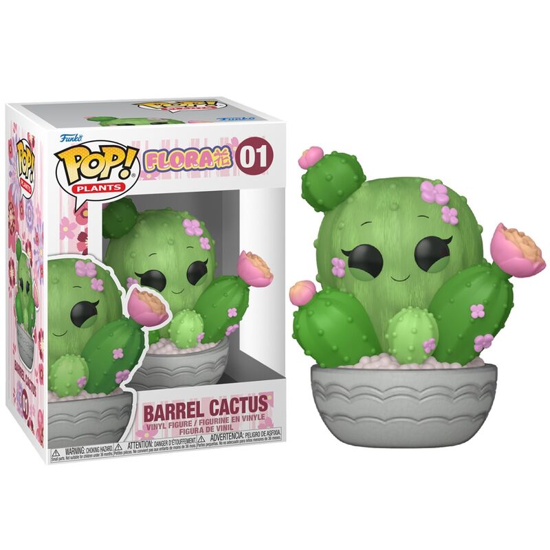 Funko pop! plantas: flora - cactus barril