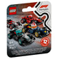 Lego minifiguras: formula 1 - coches de f1 coleccionables