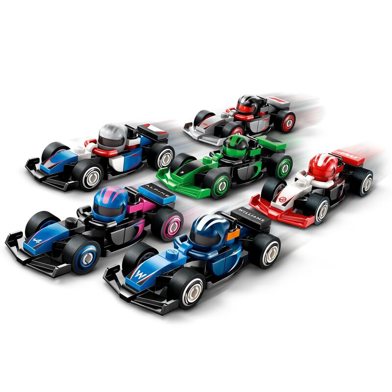 Lego minifiguras: formula 1 - coches de f1 coleccionables