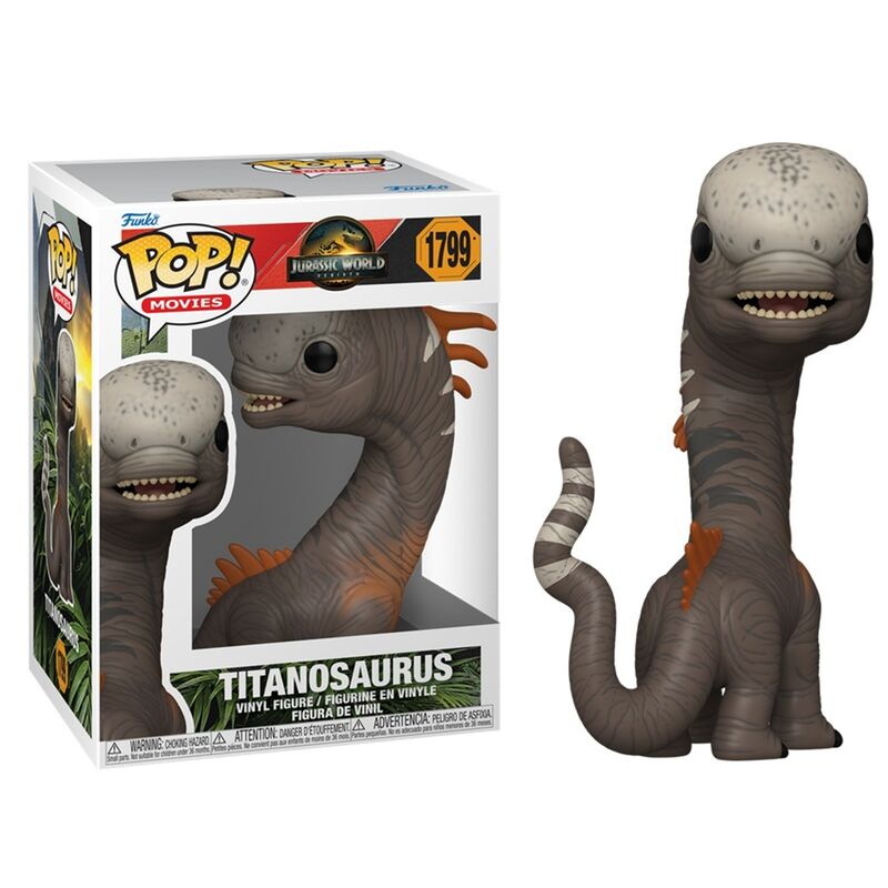 Funko pop! jurassic world: el renacer  titanosaurus