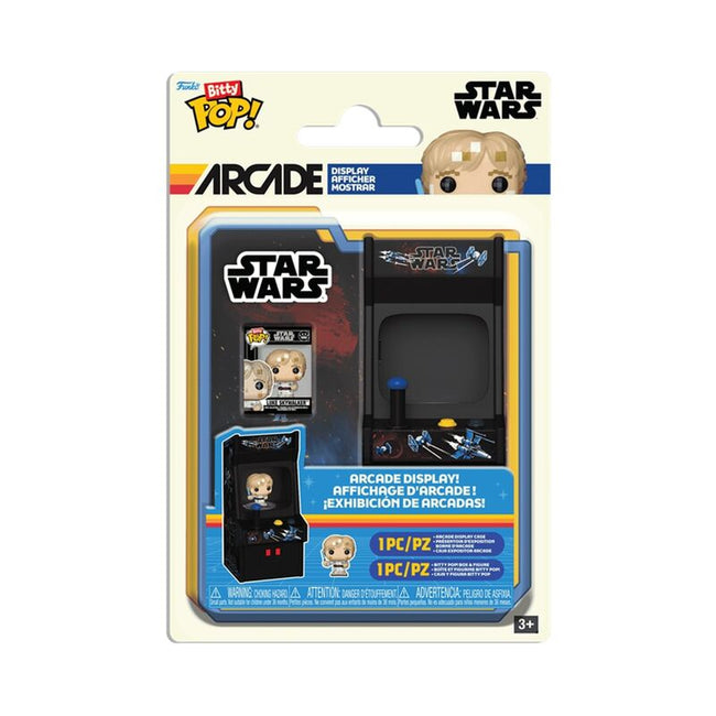 Funko bitty pop! arcade: star wars - luke (8 bit) Hover Image