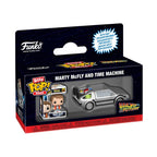 Funko bitty pop! rides: regreso al futuro - marty mcfly con máquina del tiempo