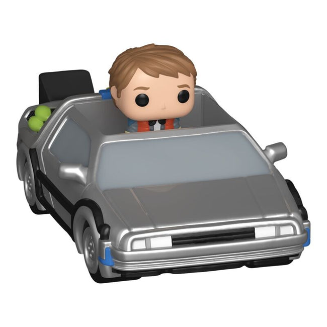 Funko bitty pop! rides: regreso al futuro - marty mcfly con máquina del tiempo Main Image
