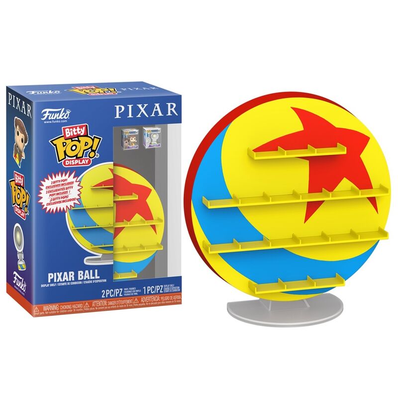 Funko bitty pop! display: disney  soporte pelota de pixar