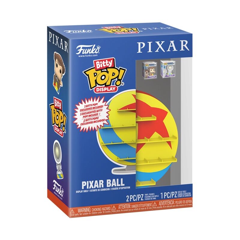 Funko bitty pop! display: disney  soporte pelota de pixar