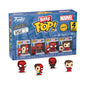 Funko bitty pop! marvel: spider-man - peter parker/spider-man, superior spider-man, spider-man (clásico), peter parker