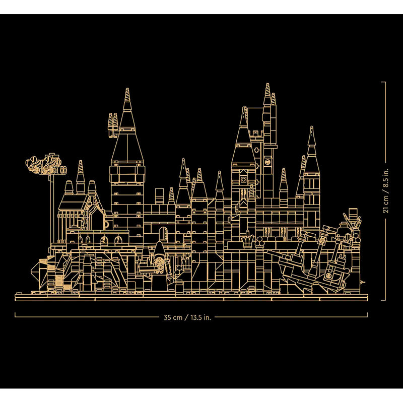 Lego harry potter - castillo y terrenos de hogwarts