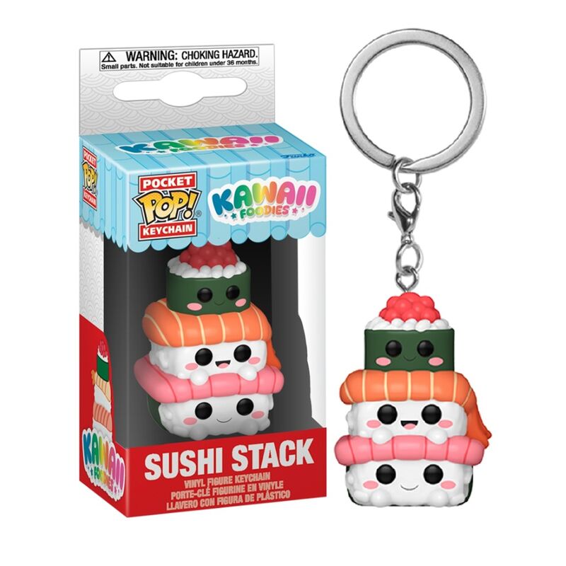 Funko pocket pop! llavero: kawaii pocket  torre de sushi