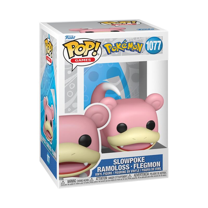 Funko pop! pokémon  slowpoke