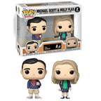 Funko pop! the office  michael scott y holly flax (picnic de empresa) 2 pack