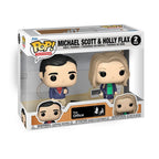 Funko pop! the office  michael scott y holly flax (picnic de empresa) 2 pack