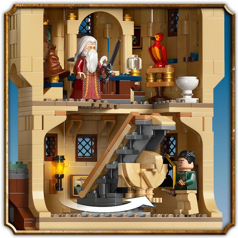 Lego harry potter - castillo de hogwarts: torre central