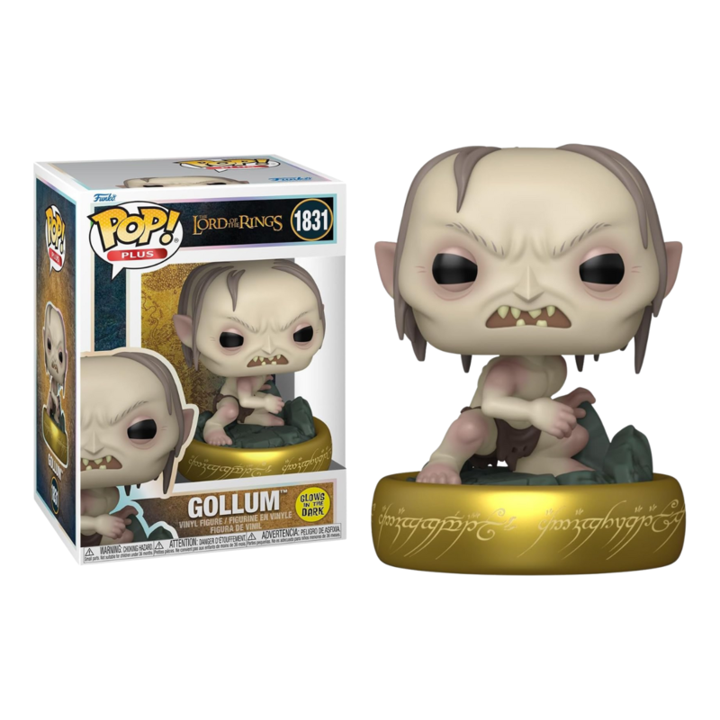 Funko pop! el seor de los anillos - gollum (gitd)