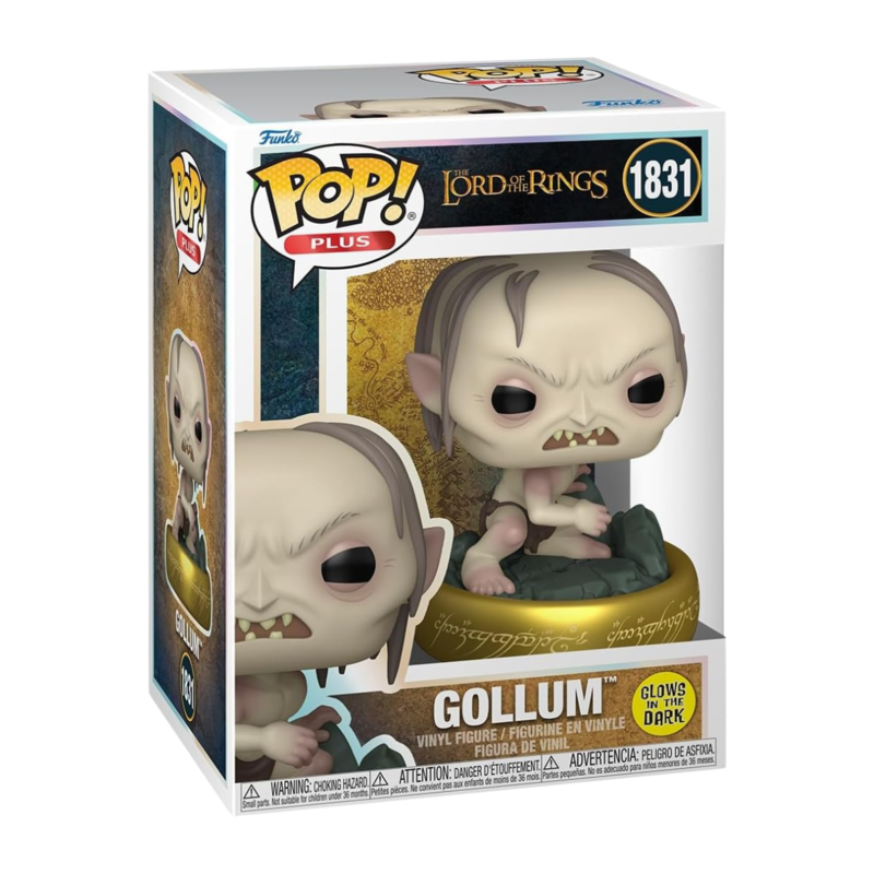 Funko pop! el seor de los anillos - gollum (gitd)