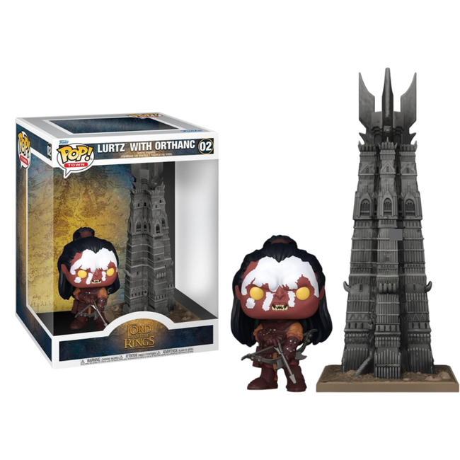 Funko pop! town: el seor de los anillos - lurth con la torre Hover Image