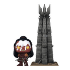 Funko pop! town: el seor de los anillos - lurth con la torre