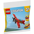 Lego creator: 3 en 1 - avión rojo clásico