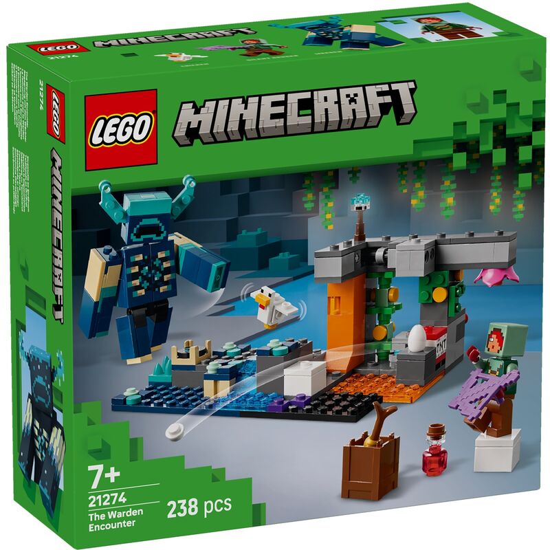 Lego minecraft - el encuentro con el custodio