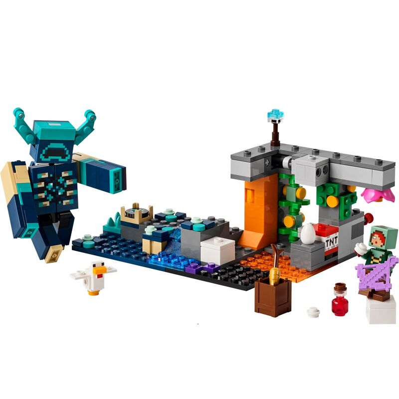 Lego minecraft - el encuentro con el custodio