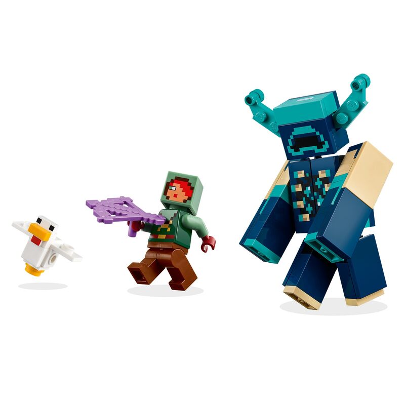 Lego minecraft - el encuentro con el custodio