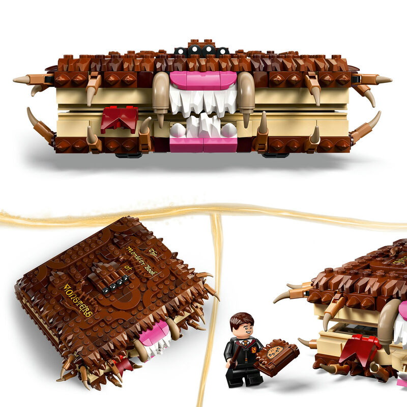 Lego harry potter - monstruoso libro de los monstruos mordedor