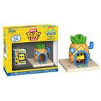 Funko bitty pop! towns: bob esponja - bob esponja con casa pia