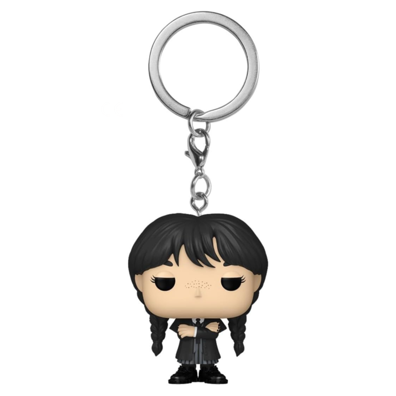 Funko pop! keychain miércoles  miércoles addams