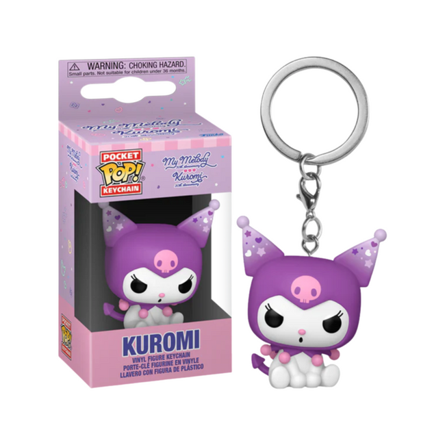 Funko pop! keychain hello kitty - my melody kuromi Hover Image