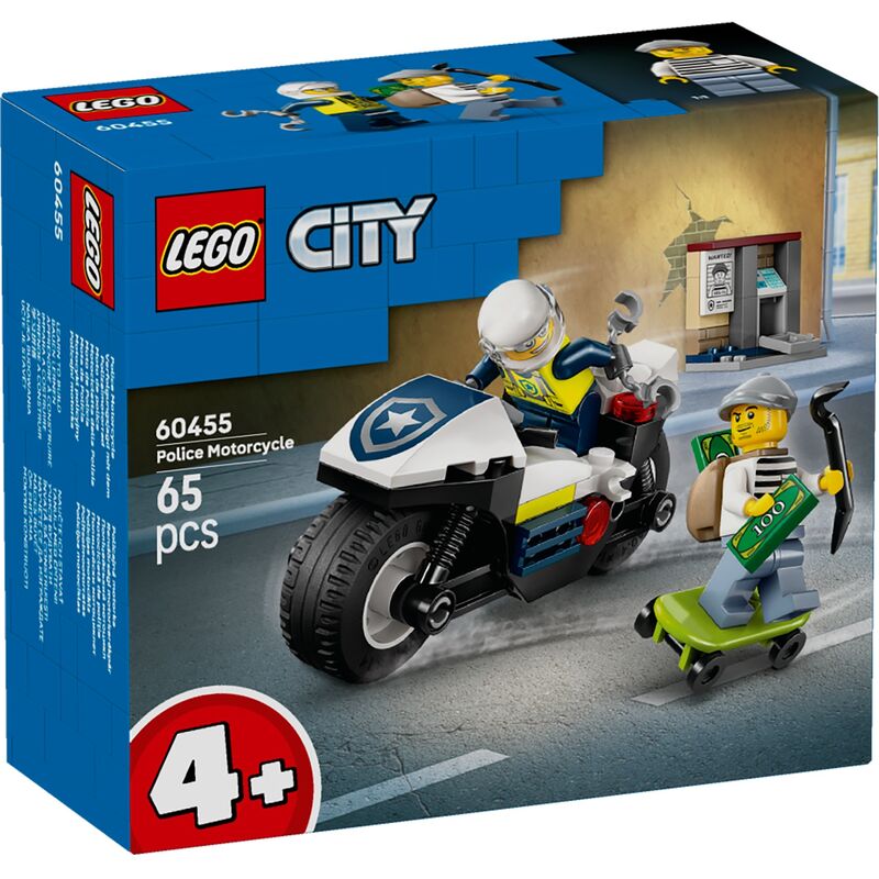 Lego city - persecución en moto de policía