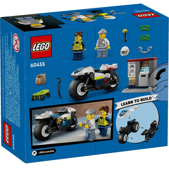 Lego city - persecución en moto de policía Main Image