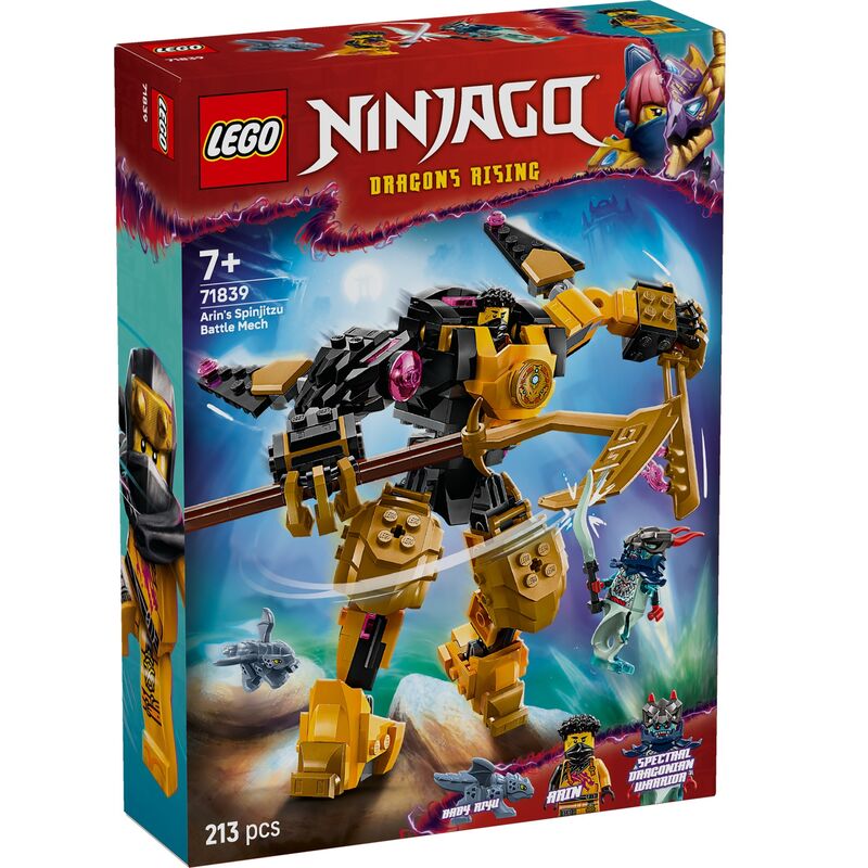 Lego ninjago - meca de batalla spinjitzu de arin