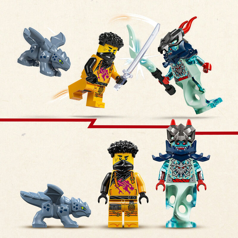 Lego ninjago - meca de batalla spinjitzu de arin