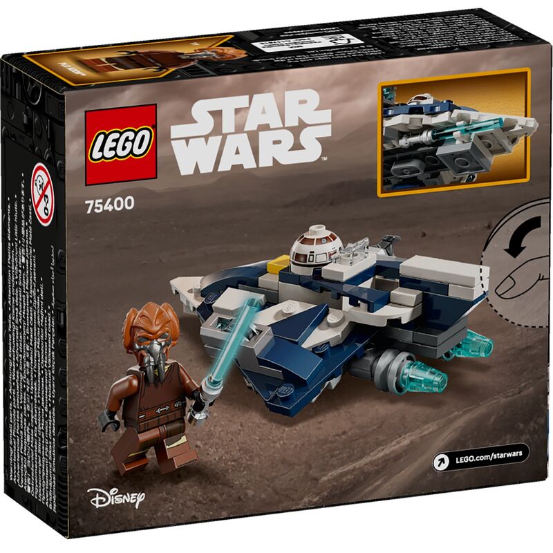 Lego star wars - micofighter: caza estelar jedi de plo koon