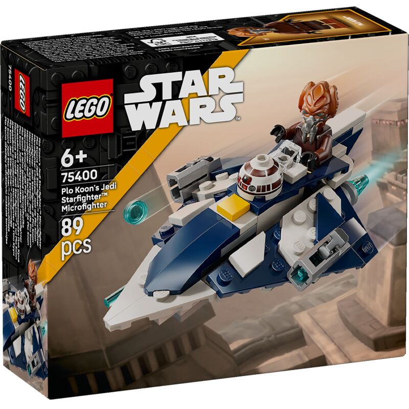 Lego star wars - micofighter: caza estelar jedi de plo koon