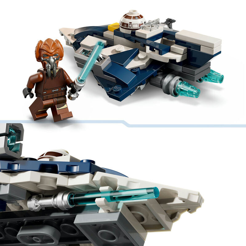 Lego star wars - micofighter: caza estelar jedi de plo koon