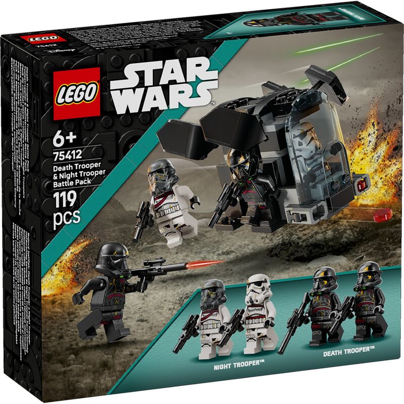 Lego star wars - pack de combate: soldado de la muerte y soldado de la noche
