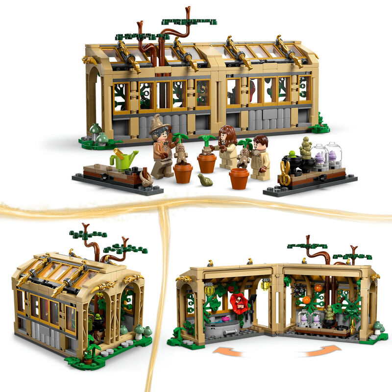 Lego harry potter - clase de herbología