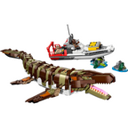 Lego jurassic world: misión naval - mosasaurus construible
