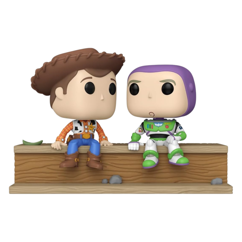 Funko pop! moment: disney toy story 30th - woody con buzz
