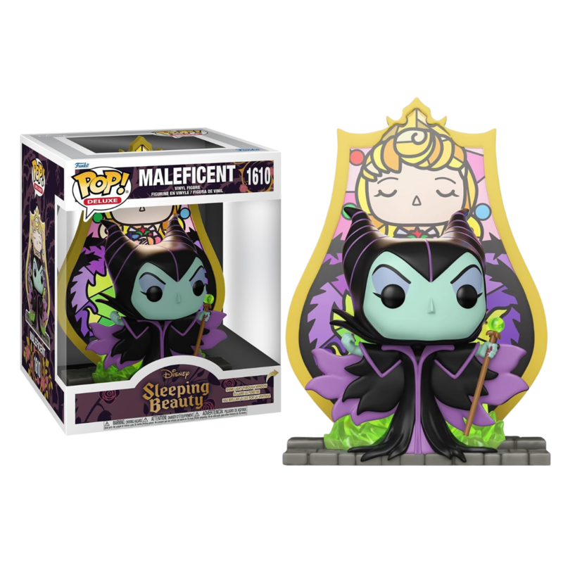 Funko pop! disney villanos - maléfica (cristal)