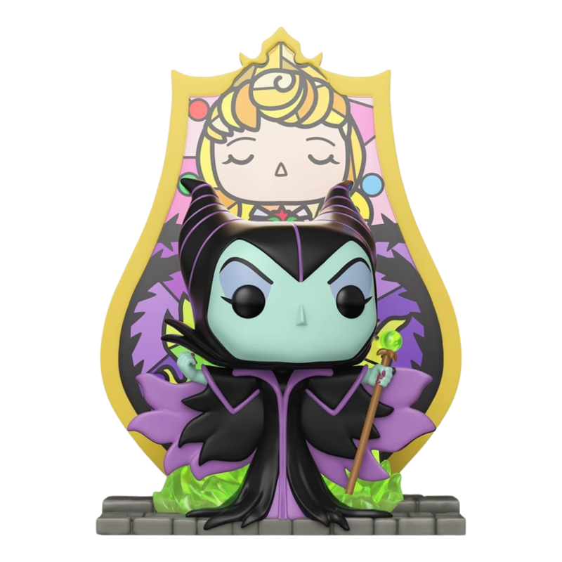 Funko pop! disney villanos - maléfica (cristal)