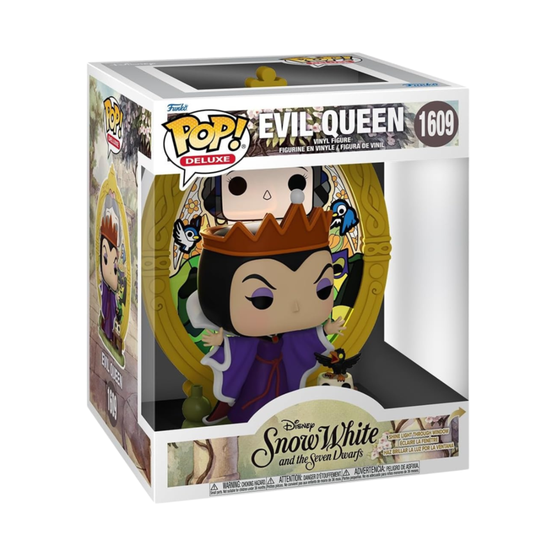 Funko pop! disney villanos - reina malvada (cristal)