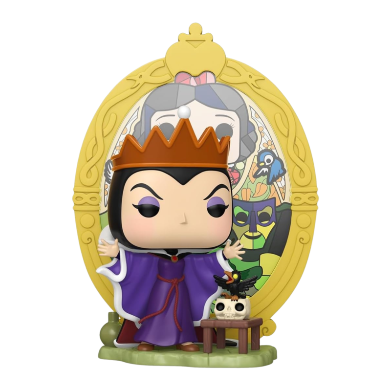 Funko pop! disney villanos - reina malvada (cristal)