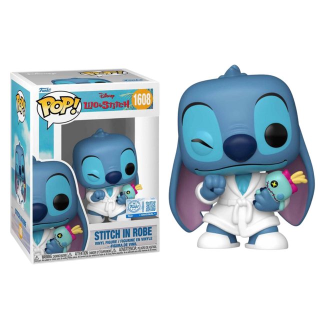 Funko pop! lilo & stitch - stitch en bata Hover Image