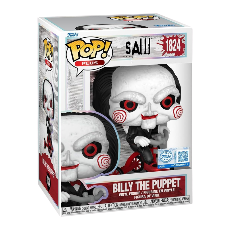 Funko pop! saw - billy en triciclo (exclusivo)