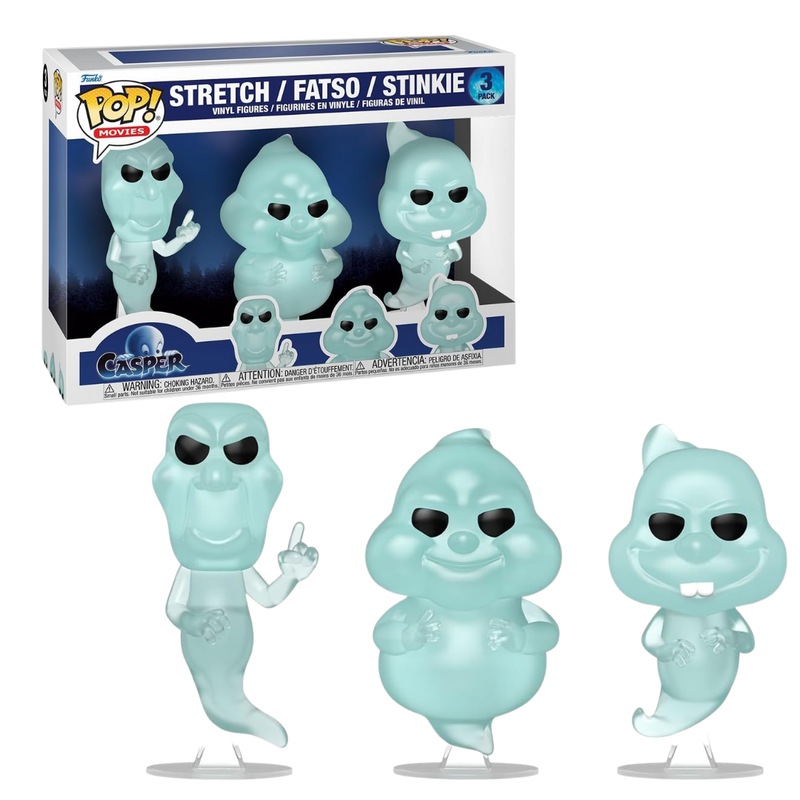 Funko pop! casper 30th - trío fantasma (3pk)