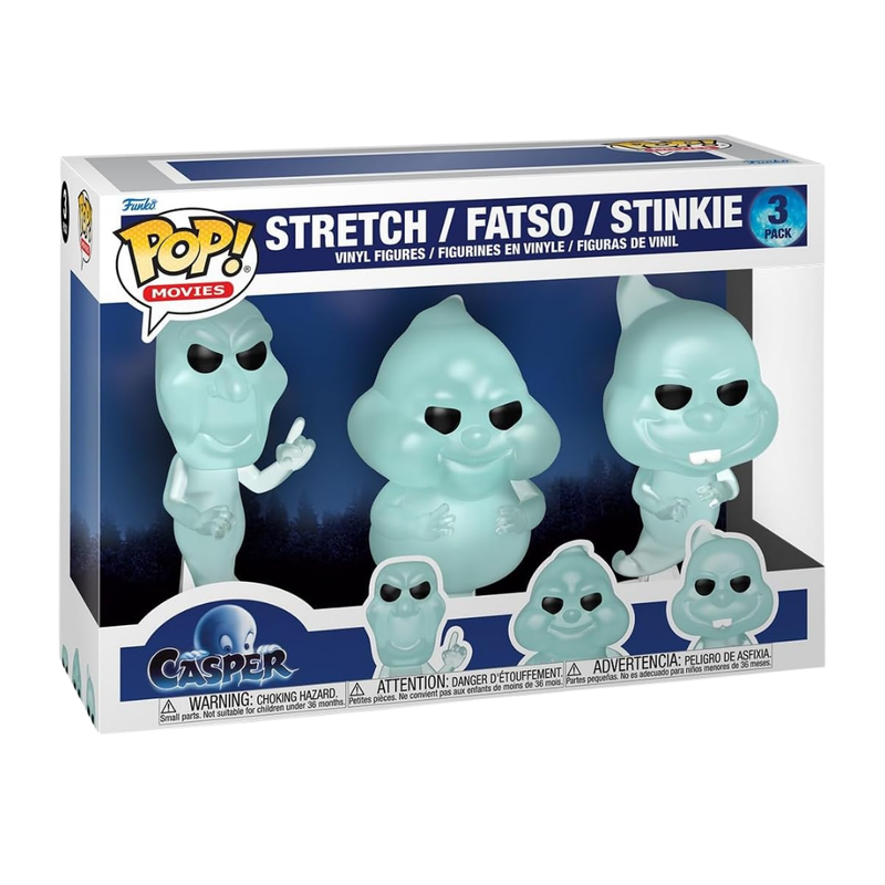 Funko pop! casper 30th - trío fantasma (3pk)