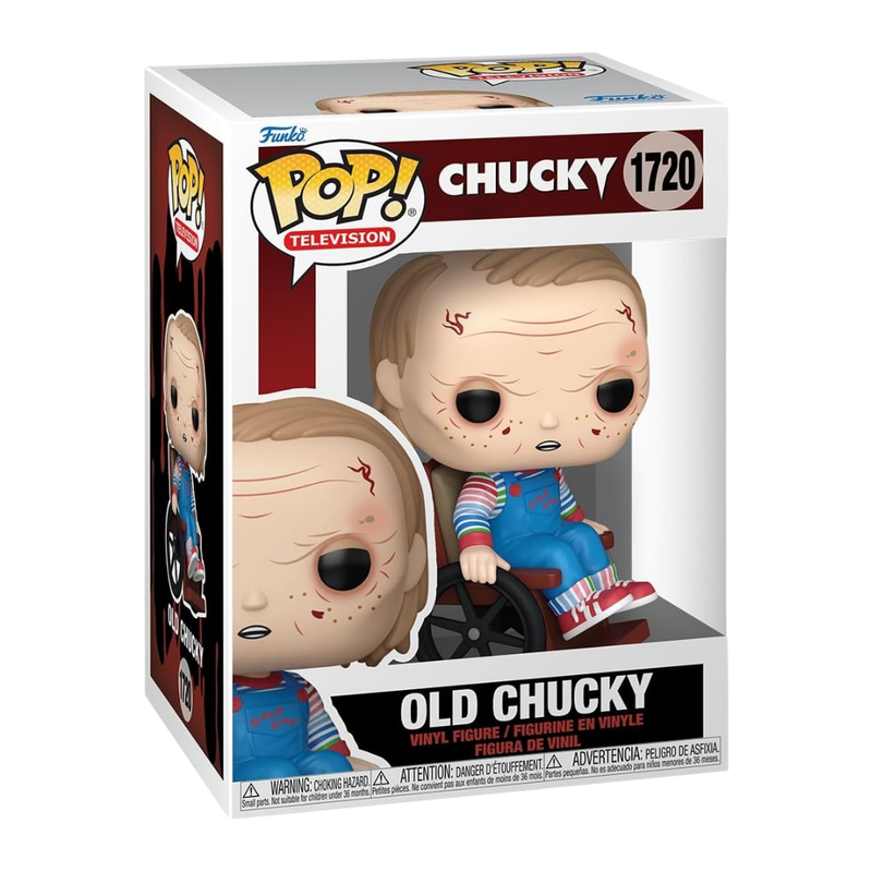 Funko pop! chucky - viejo chucky en silla de ruedas