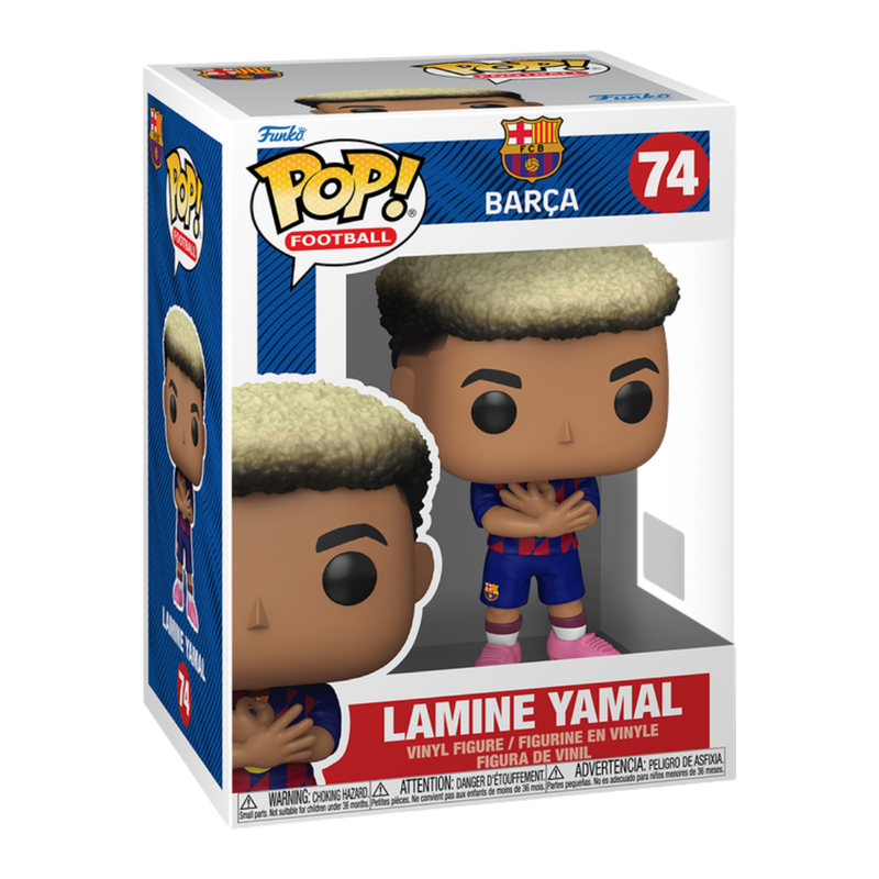 Funko pop! fútbol: fc barcelona - lamine yamal